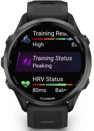 Смарт-часы Garmin Forerunner 970 47мм 1.4 AMOLED корп.черный рем.черный (010-02969-10) фото 4
