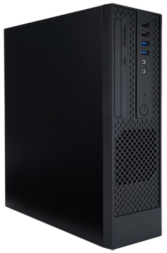 Slim Case InWin CK709BL U3*2+U2*2+A(HD)+FAN+ intrusion switch (без блока питания) (6143979)