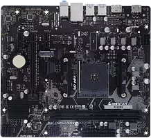 Материнская плата Biostar A520MS Soc-AM4 AMD A520 2xDDR4 mATX AC`97 8ch(7.1) GbLAN RAID+HDMI+DP