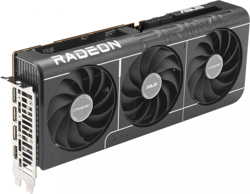 Видеокарта Asus PCI-E PRIME-RX9070-O16G AMD Radeon RX 9070 16Gb 256bit GDDR6 2175/ 20000 HDMIx2 DPx2 HDCP Ret