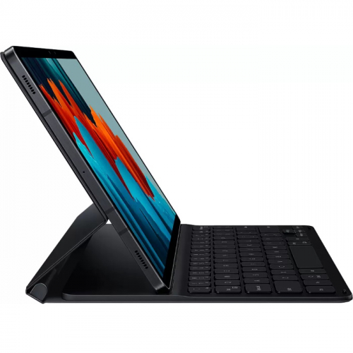 Чехол-клавиатура Samsung для Galaxy Tab S7 полиуретан черный (EF-DT630BBRGRU) фото 2