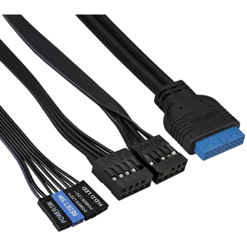 Exegate EX287140RUS Корпус Miditower ExeGate XP-402U2 (ATX, без БП, 1*USB+2*USB3.0, аудио, черный) фото 3