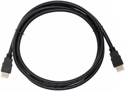 Кабель аудио-видео Cactus CS-HDMI.1.4-1.8 HDMI (m)/HDMI (m) 1.8м. позолоч.конт. черный