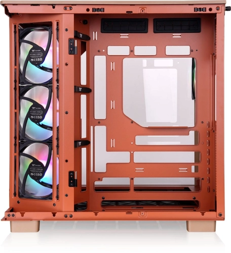 Корпус Thermaltake View 380 XL TG ARGB Gravel Sand коричневый без БП E-ATX 2x120mm 2xUSB3.0 audio bott PSU (CA-11E-00MGWN-00) фото 9
