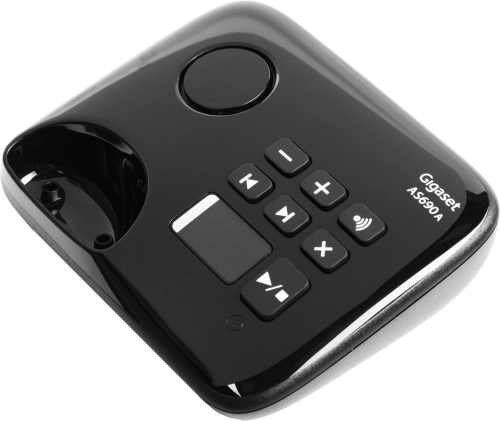 Р/ Телефон Dect Gigaset AS690A Trio черный (труб. в компл.:3шт) автооветчик АОН (L36852-H2836-M211) фото 11