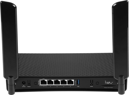 Маршрутизатор/ Wi-Fi 6 home access point and router featuring a powerful quad-core CPU, 1GB RAM, dual-band 802.11ax wireless (2.4 & 5GHz) (C53UIG+5HPAXD2HPAXD) фото 8