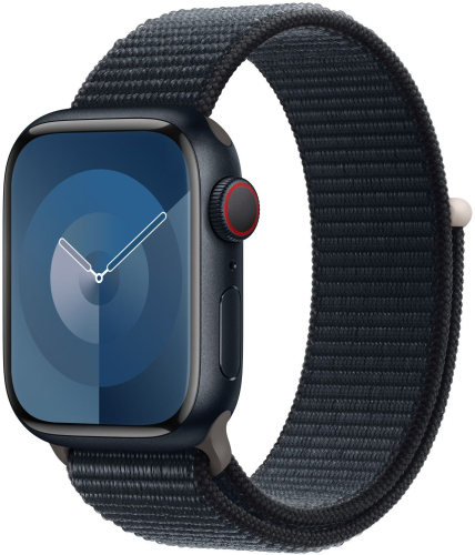 Смарт-часы Apple Watch SE 2023 A2722 40мм OLED корп.темная ночь Sport Loop рем.темная ночь разм.брасл.:O/ S (MRE03LL/A)