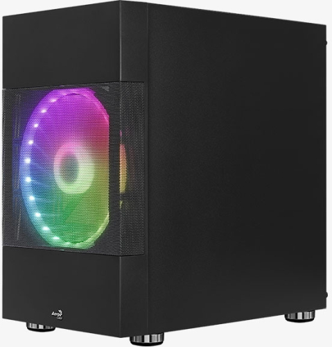 Корпус Aerocool Atomic-G-BK-v1 черный без БП mATX 2x120mm 2x140mm 2xUSB3.0 audio bott PSU фото 10