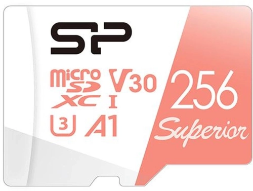 Флеш карта microSDHC Silicon Power Superior Pro A1 Micro Secure Digital XC Class 10 UHS-1 U3 SP256GBSTXDV3V20SP 256Gb