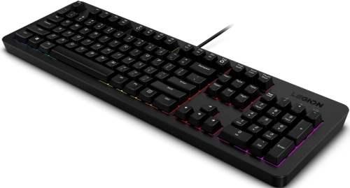 Клавиатура Lenovo Legion K310 RGB черный USB Multimedia for gamer LED (GY41N91872) кабель 1.8м фото 3