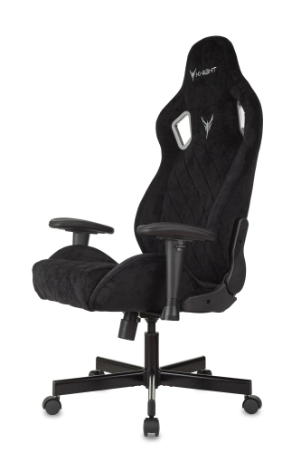 Кресло игровое Knight Outrider черный Light-20 с подголов. крестов. металл (KNIGHT OUTRIDER LTD) фото 17