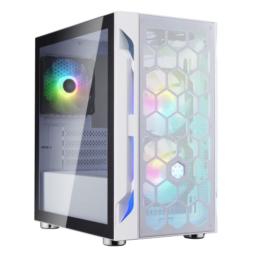 Корпус Silverstone SST-FAH1MW-PRO TO-C379-FARA H1M PRO-WHITE-V1 (814827) (G410FAH1MWP0020)