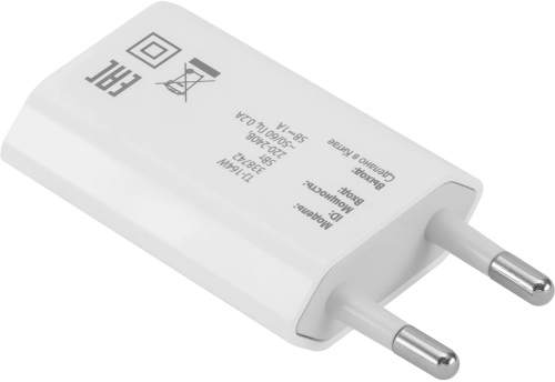 Сетевое зар./устр. Buro TJ-164w 5W 1A USB универсальное белый