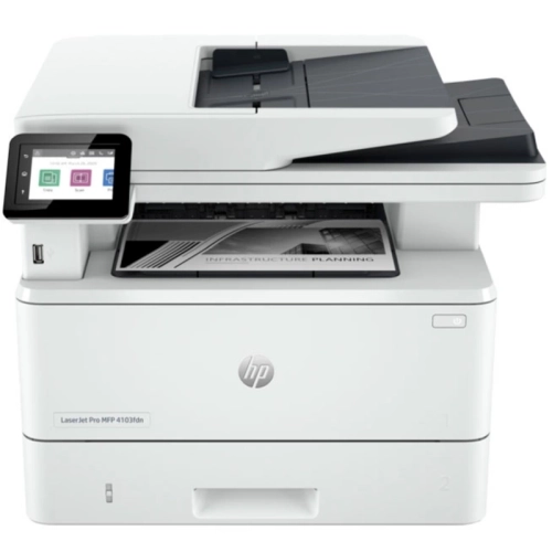 HP LaserJet Pro MFP 4103fdn_BBU (2Z628A_BBU) {A4, 1200dpi, 38ppm, 512Mb, 1200 MHz tray 100+250 pages USB+Ethernet Prin, старт. картр. 3050стр.}