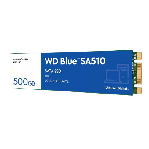 WD SSD Blue SA510, 500GB, M.2, 22x80mm (WDS500G3B0B)