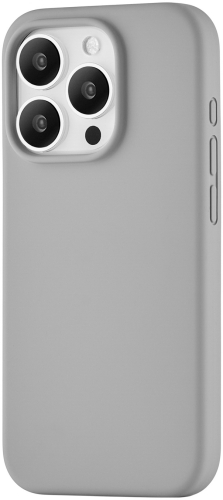 Чехол (клип-кейс) uBear для Apple iPhone 15 Pro Touch Mag Case with MagSafe серый (CS265MG61PTH-I23M)