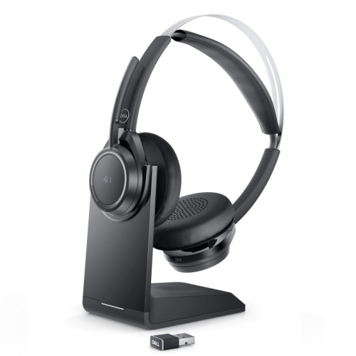 Компьютерная гарнитура Dell Headset Premier ANC-WL7022, Headset - Bluetooth - wireless - USB-A via Bluetooth adapter, Hi-Fi stereo (520-AATN) фото 2