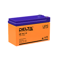 Аккумуляторная батарея Asterion (Delta) HR 12-7.2 12В/ 7,2Ач, клемма F1 (151х65х94мм (100мм); 2,5кг; Срок службы 8лет) (ASTERION HR 12-7.2 F1)