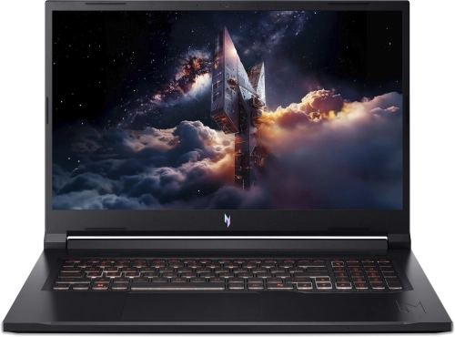 Ноутбук Acer Nitro V 17 AI ANV17-41-R0DP Ryzen 5 240 16Gb SSD1Tb NVIDIA GeForce RTX 5060 8Gb 17.3 IPS FHD (1920x1080) без ОС black WiFi BT Cam (NH.QYVCD.008)