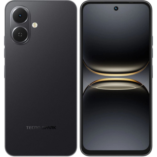 Смартфон Tecno Spark Go 2 128Gb 4Gb черный моноблок 3G 4G 6.67