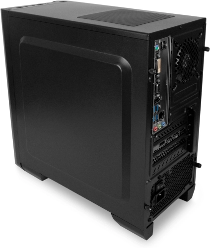 Компьютер IRU Tactio 320A5GE MT Ryzen 5 5600 (3.5) 16Gb SSD512Gb RTX3050 6Gb FreeDOS GbitEth 500W черный (RUS) (2112332) фото 4