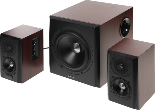 Колонки Edifier S350DB 2.1 коричневый/ орех 150Вт BT (S350DB BROWN)