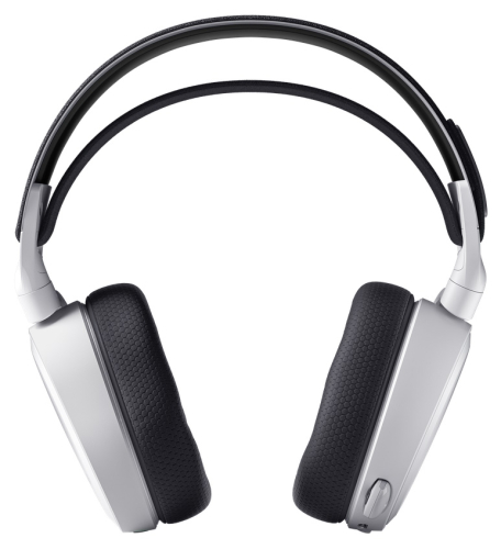 Наушники с микрофоном Steelseries Arctis 7+ белый/черный мониторные Radio оголовье (61461) фото 5