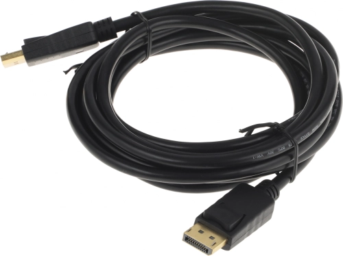 Кабель аудио-видео Buro BU-DP-v1.2-3m DisplayPort (m)/DisplayPort (m) 3м. черный