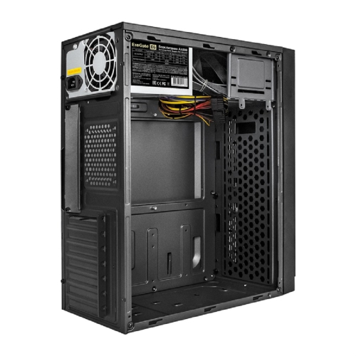 Exegate EX290190RUS Корпус Miditower ExeGate AA-442U2-AA500 (ATX, AA500 8 см, 1*USB+2*USB3.0, аудио, черный) фото 2