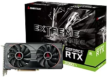 Видеокарта Biostar PCI-E RTX3060Ti-LHR NVIDIA GeForce RTX 3060Ti 8Gb 256bit GDDR6 1410/ 14000 HDMIx1 DPx3 HDCP Ret (VN3606TM82)