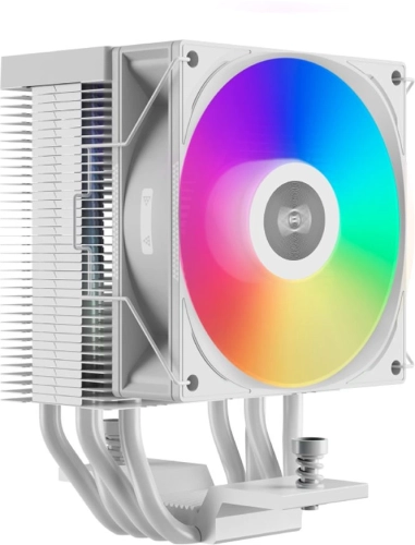 Устройство охлаждения(кулер) PcCooler R400 ARGB Soc-AM5/ AM4/ 1200/ 1700/ 1851 белый 4-pin Al+Cu 180W Ret (R400-WHAWYX-US) фото 4