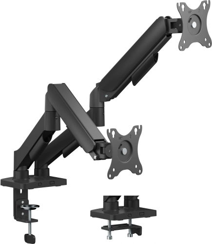 Кронштейн для мониторов Cactus CS-VM-MD-72-BK черный/белый 17-32 макс.9кг настольный поворот и наклон