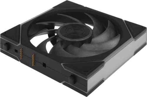 Вентилятор для корпуса Lian-Li Uni Fan TL Wireless 120 ARGB 120х120x28 черный 4-pin 33дБ (упак.:3шт) (G99.12TL1W3B.R0) Ret фото 5