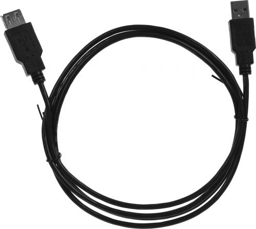 Кабель-удлинитель KingPrice KP-AmAf-v2-1.5m ver2.0 USB A(m) USB A(f) 1.5м черный фото 2