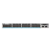 Коммутатор CISCO Catalyst 9300 48-port 1Gb copper with modular uplinks, PoE+, PS 1x715W, PoE+ 437W/ 1440W, DNA Network Advantage, C9300-48P-A