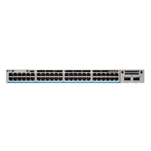 Коммутатор CISCO Catalyst 9300 48-port 1Gb copper with modular uplinks, PoE+, PS 1x715W, PoE+ 437W/ 1440W, DNA Network Advantage, C9300-48P-A