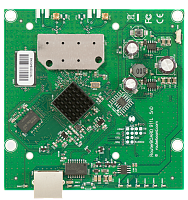 MikroTik 911 Lite5 dual with 600MHz Atheros CPU, 64MB RAM, 1x LAN, built-in 5Ghz 802.11a/ n 2x2 two chain wireless, 2xMMCX connectors, RouterOS L3 (RB911-5HND)