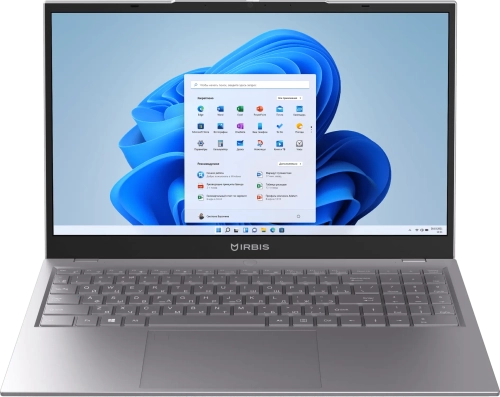 Ноутбук IRBIS (15NBC1001) (15NBC1001) *Ноутбук IRBIS 15NBC1001 15.6 Core i3-1115G4, 15.6LCD 1920*1080 IPS , 8+256GB SSD, AC wifi, camera: 2MP, 5000mha battery, metal case, backlight keyboard, type-c, Win11 Pro