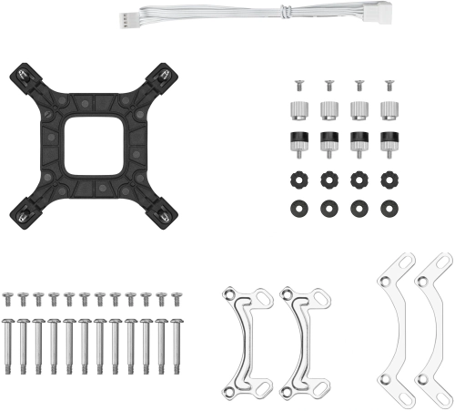 Система водяного охлаждения Deepcool LE360 V2 Pure ARGB Soc-AM5/AM4/1200/1700/1851 белый 4-pin 24.96dB Al LCD 250W 1554gr Ret (R-LE360PURE-WHLNMD-G-1) фото 5