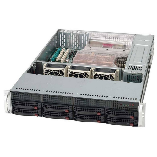 Серверный корпус SuperMicro SuperChassis CSE-825TQC-R1K03LPB 8x LFF (CSE-825TQC-R1K03LPB)