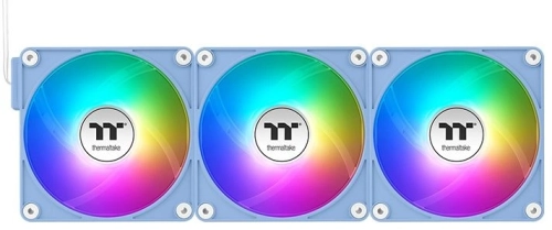 Вентилятор для корпуса Thermaltake CT120 EX Sync Hydrangea Reverse ARGB 120х120x25 синий 4-pin 31.2дБ (упак.:3шт) (CL-F198-PL12BU-A) Ret фото 3