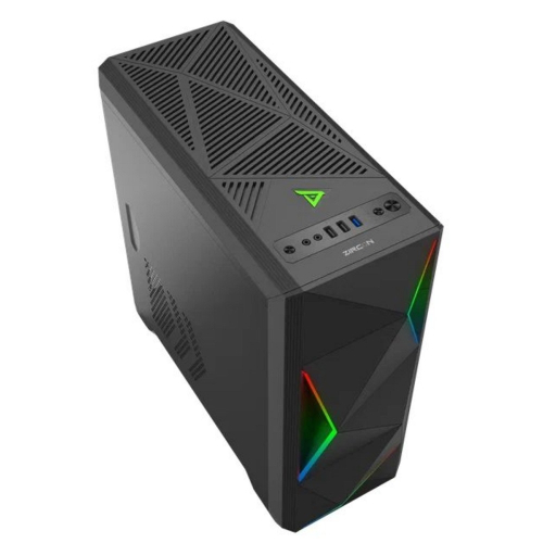 Zircon Корпус Ares без БП (Midi Tower, Micro-ATX, Black, 1*USB3.0+2*USB2.0) (ARES ZIRCON) фото 2