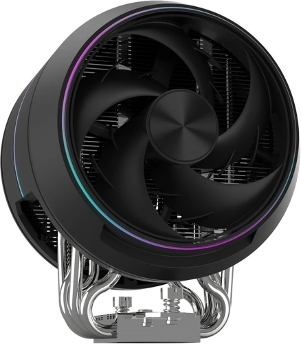 Кулер для процессора ZALMAN ZET5 BLACK, 5 HEAT PIPES, 4-PIN PWM, 600-2000 RPM, 30.4 DBA MAX, HYDRO BEARING, FULL SOCKET SUPPORT