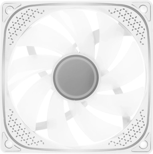 Вентилятор для корпуса Accord ACC-YH12 ARGB 120х120x25 белый 4-pin 27.5дБ (ACC-YH12 ARGB WHITE) brown box