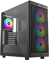 Корпус ID-Cooling Ware 510 черный без БП ATX 7x120mm 5x140mm 1xUSB2.0 1xUSB3.0 audio bott PSU (WARE 510 ARGB)