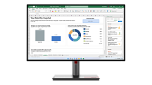Эскиз Монитор Lenovo ThinkVision P27h-30 63a1gat1eu