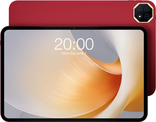 Планшет Teclast T65Plus G99 (2.2) 8C RAM8Gb ROM128Gb 13.4 IPS 1920x1200 4G Android 15 красный 13Mpix 8Mpix BT WiFi microSD 1Tb 10000mAh 32hr (2174883) (2174883#MLN)