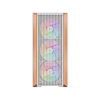 Корпус ПК без блока питания/ Case SAMA Z60 White, Midi-Tower, TG, 4x140mm ARGB, 2xUSB 3.0 + 1xUSB 3.1 Type-C, E-ATX, ATX, mATX, mITX White (Z60-WHAWA4X1-GL)