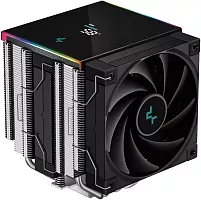 Устройство охлаждения(кулер) Deepcool AK620 Digital SE ARGB Soc-AM5/AM4/1200/1700/1851 черный 4-pin 19-28dB Al+Cu LCD 260W 1400gr Ret (R-AK620-BKADMN-GJD)