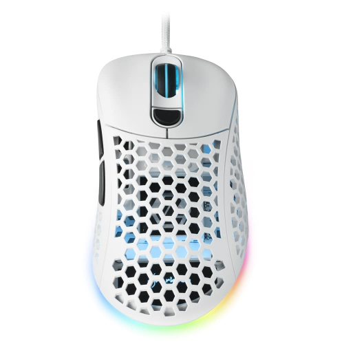 Игровая мышь Sharkoon Light2 200 USB RGB белая (LIGHT2-200-WHITE)